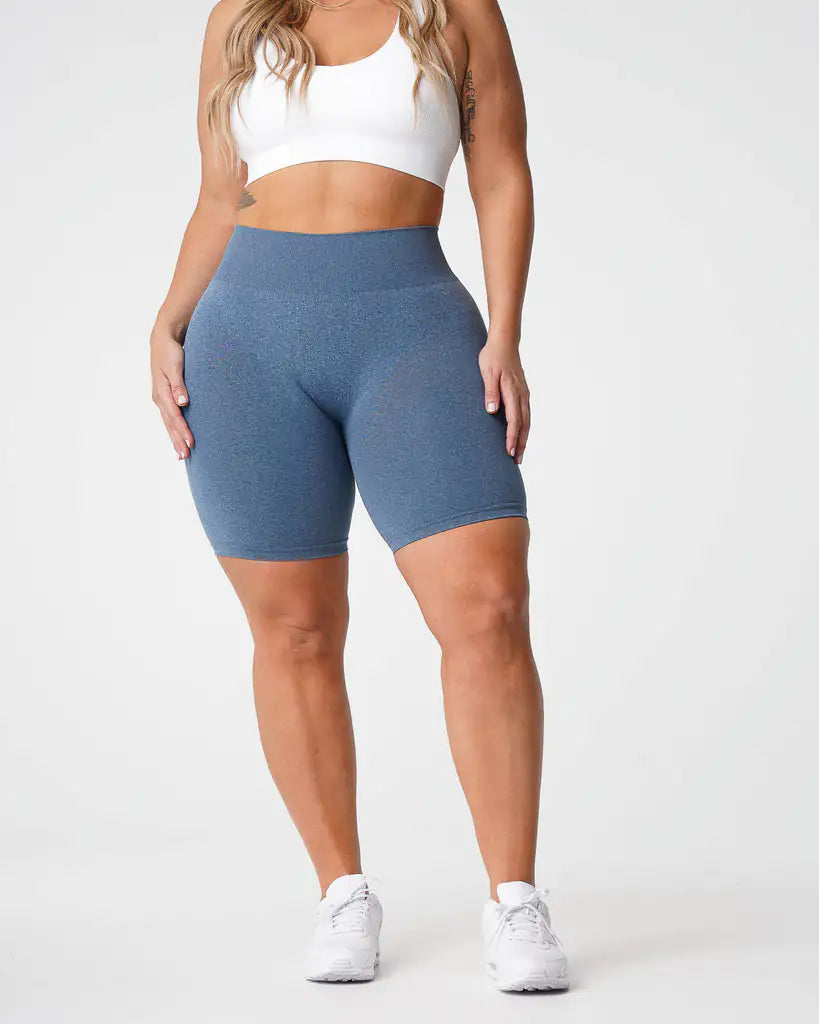 High-Waist Yoga Shorts